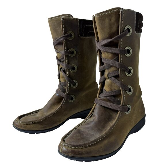 Cole Haan Shoes - Cole Haan “Mardi” Leather Lace-Up Boots | Waterproof | Size 7.5B